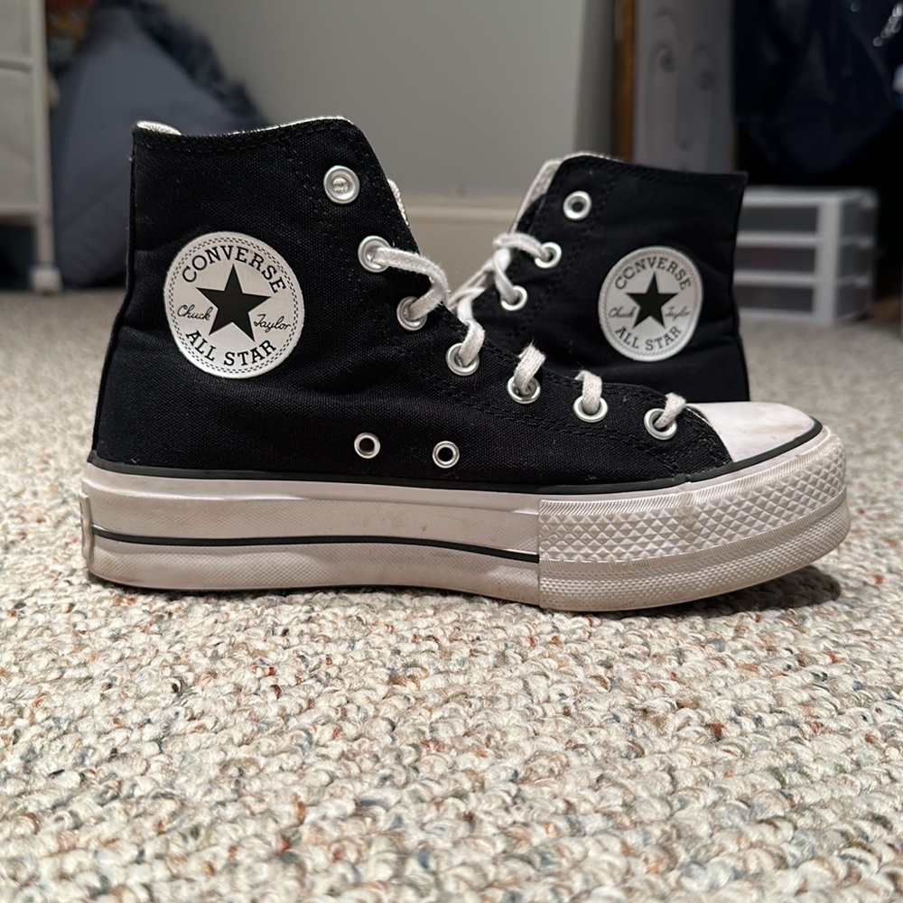 High top platform Converse!
